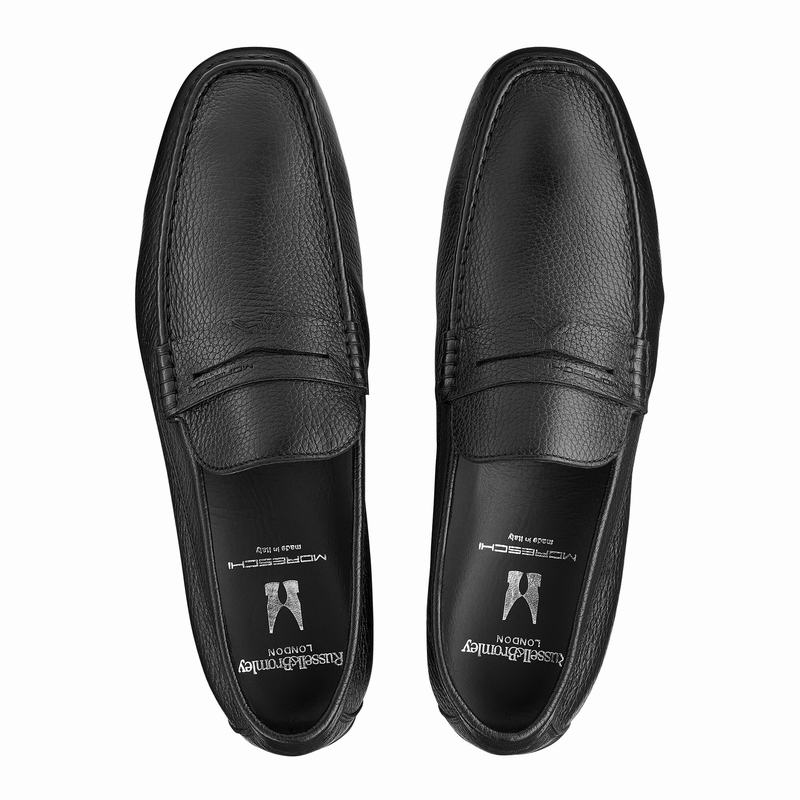 Mocassins Russell And Bromley Ultimate Masculino Pretas | MWE5345VT