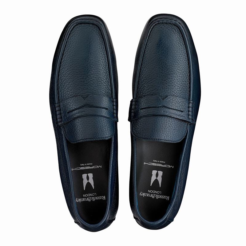 Mocassins Russell And Bromley Ultimate Masculino Azuis | TLA8216EV