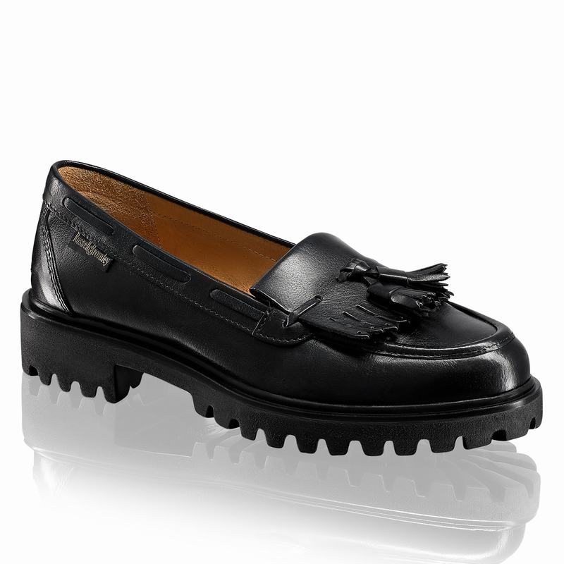 Mocassins Russell And Bromley Winchester Feminino Pretas | VOO9163CZ