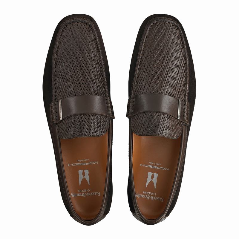 Mocassins Russell And Bromley Yoga Masculino Marrom | PGT9017BC