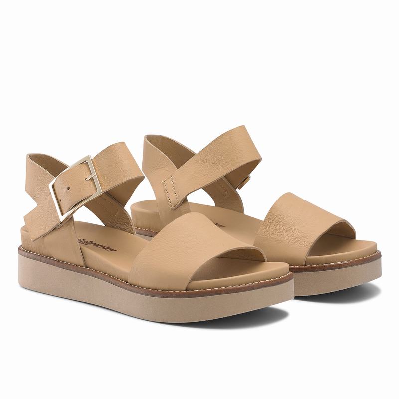 Sandalias Cunha Russell And Bromley Boston Feminino Marrom | YGZ9152DE