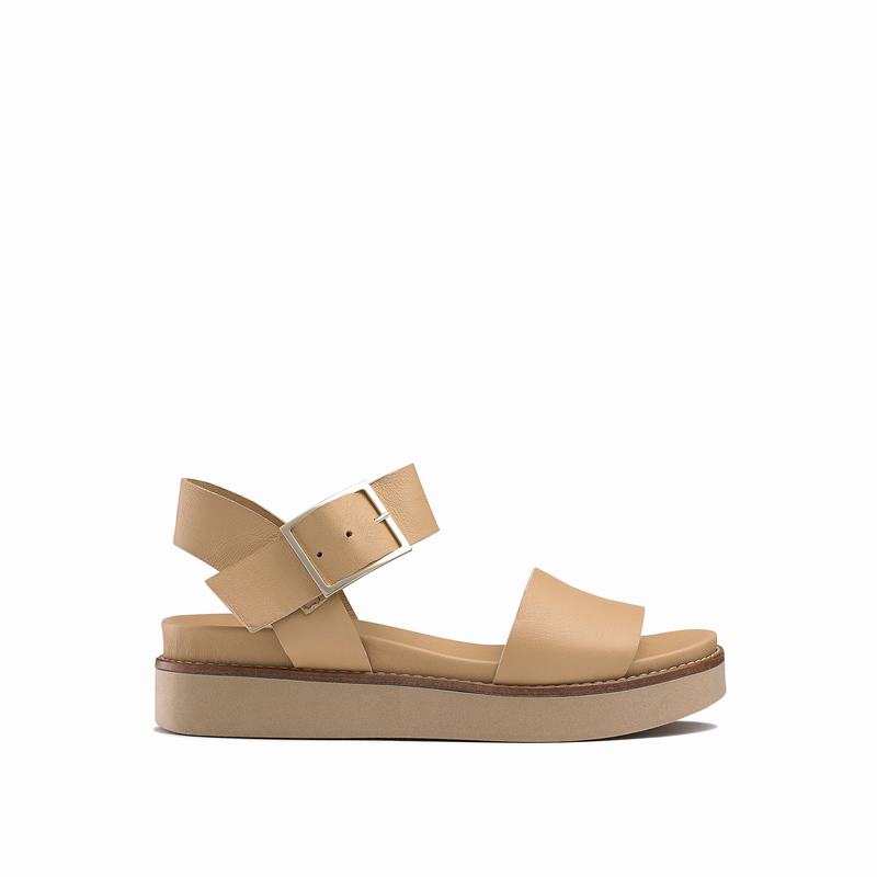 Sandalias Cunha Russell And Bromley Boston Feminino Marrom | YGZ9152DE