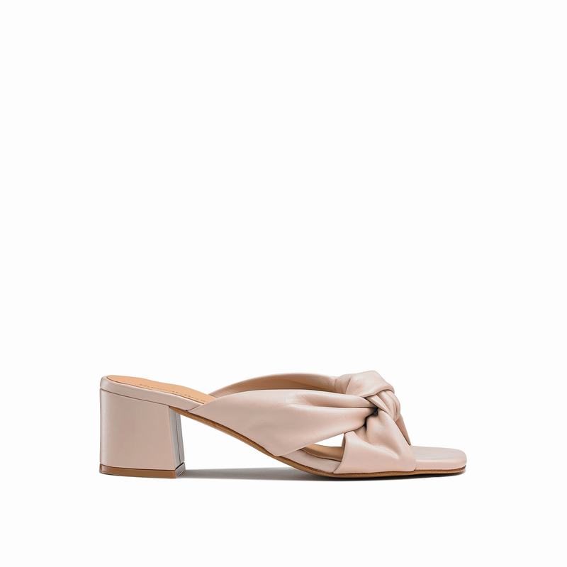 Sandalias Cunha Russell And Bromley Top Knot Feminino Rosa | QRM5473UG