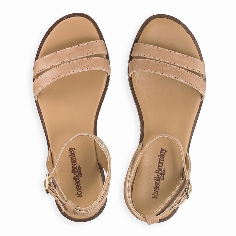 Sandalias Russell And Bromley Brooklyn Feminino Marrom | QCA8524DU