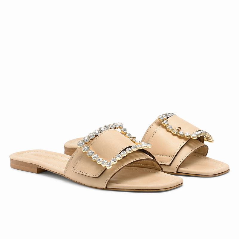 Sandalias Russell And Bromley Cindy Feminino Marrom | HIF9471YX