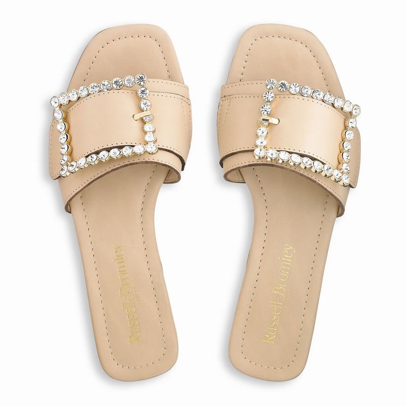 Sandalias Russell And Bromley Cindy Feminino Marrom | HIF9471YX