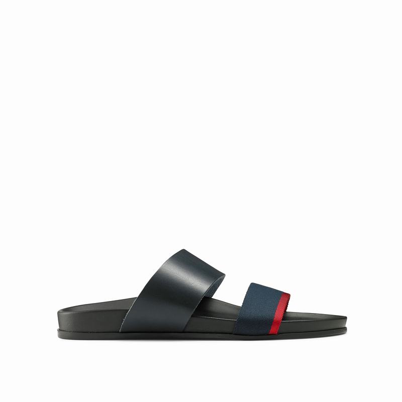 Sandalias Russell And Bromley Fab Line Masculino Azuis | JLX9714VW