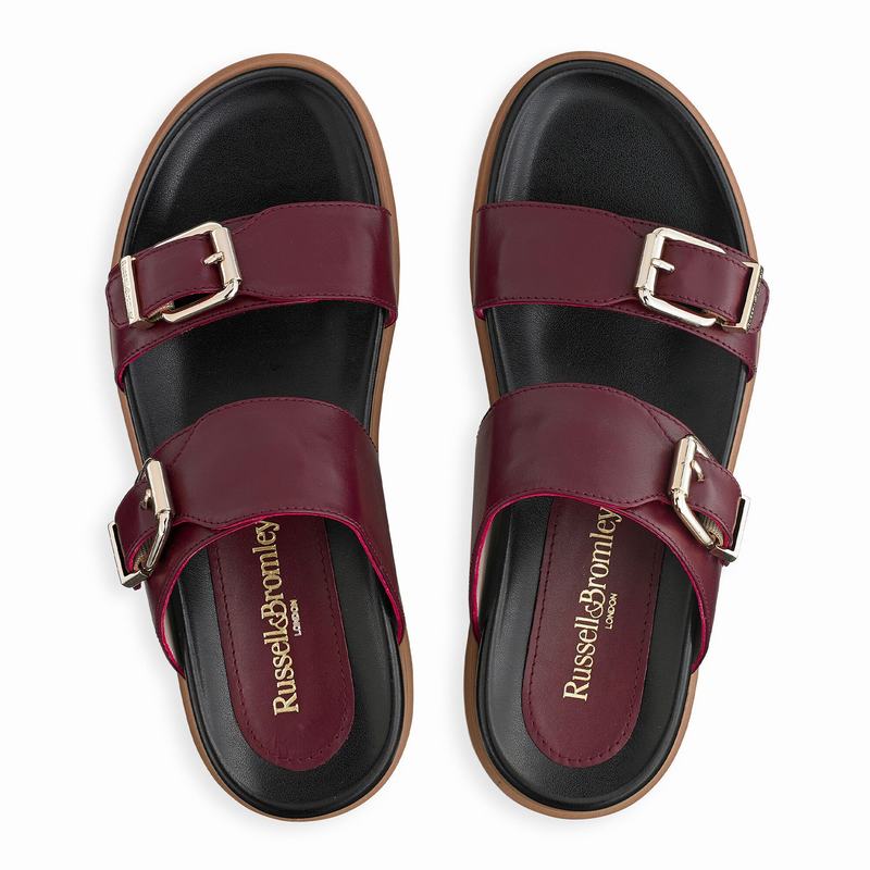 Sandalias Russell And Bromley Island Feminino Vermelhas | ECO8064IU