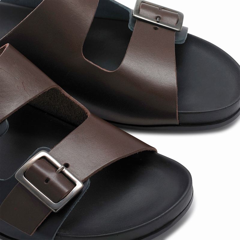 Sandalias Russell And Bromley Islander Masculino Marrom | WML338NI