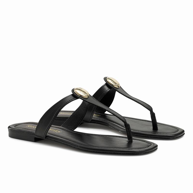 Sandalias Russell And Bromley Lauretta Feminino Pretas | XPG329YH