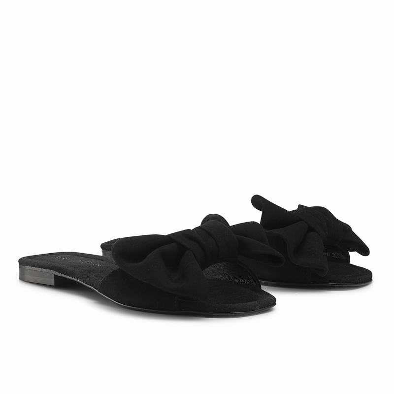 Sandalias Russell And Bromley Minnie Feminino Pretas | BDJ5597LV