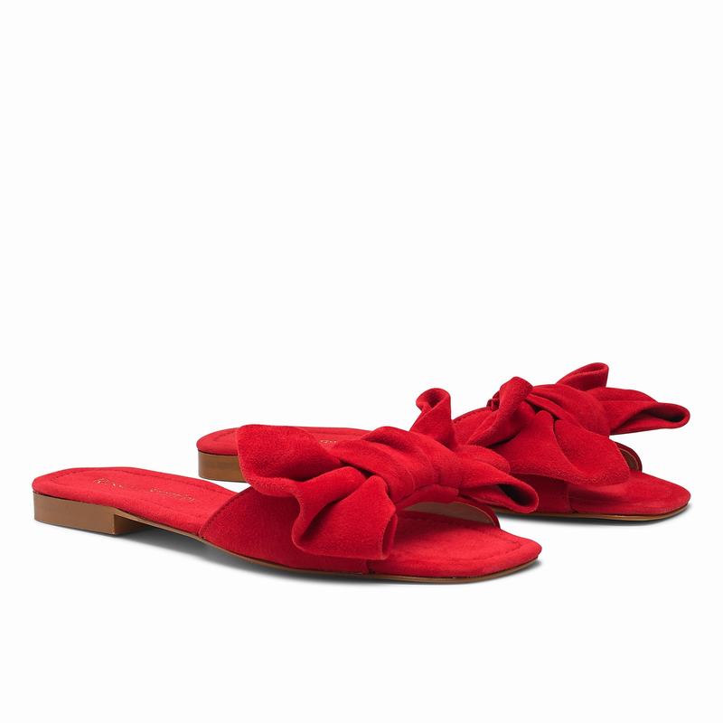 Sandalias Russell And Bromley Minnie Feminino Vermelhas | EQE6165WS