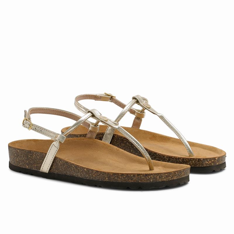 Sandalias Russell And Bromley Teebird Feminino Metallic | HOP3951EI