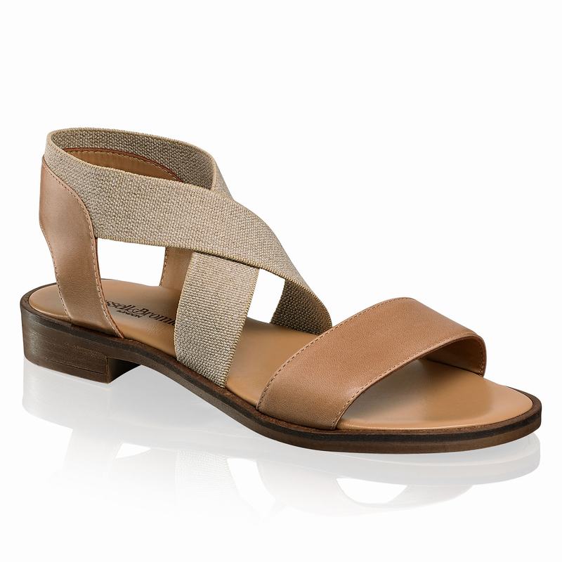 Sandalias Russell And Bromley Tribeca Feminino Marrom | JXS8056UR