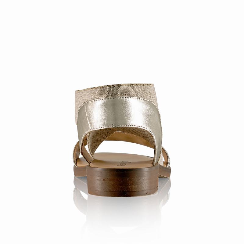 Sandalias Russell And Bromley Tribeca Feminino Metallic | QOQ678AI