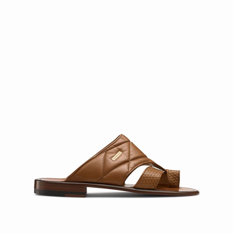 Sandalias Russell And Bromley Vernazza Masculino Marrom | FFL9219ZO