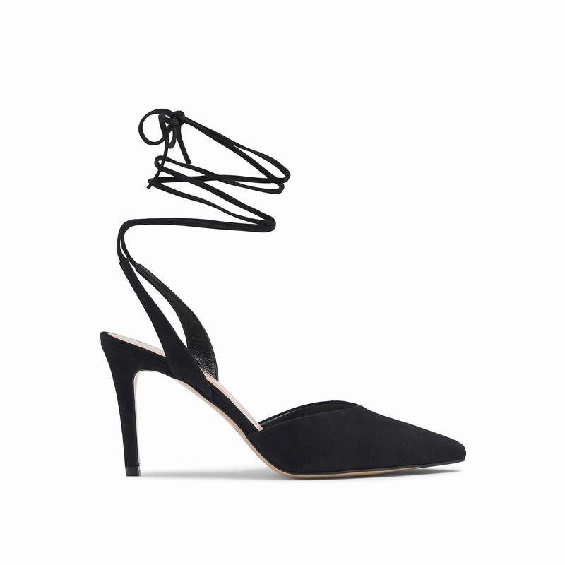 Sandalias de Salto Russell And Bromley 85tie Feminino Pretas | JTK8341PH