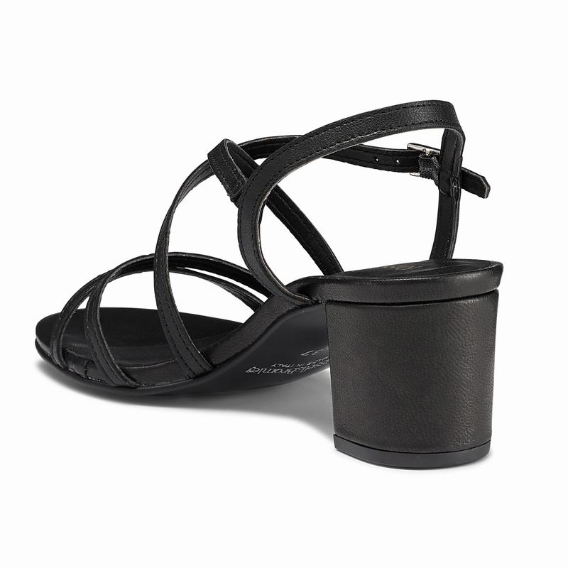 Sandalias de Salto Russell And Bromley Barely Feminino Pretas | VSW8483IY