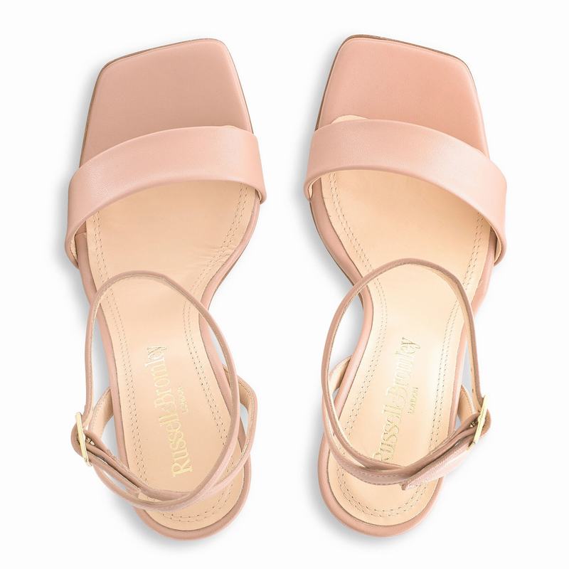 Sandalias de Salto Russell And Bromley Cosmo Feminino Rosa | UZP838HA