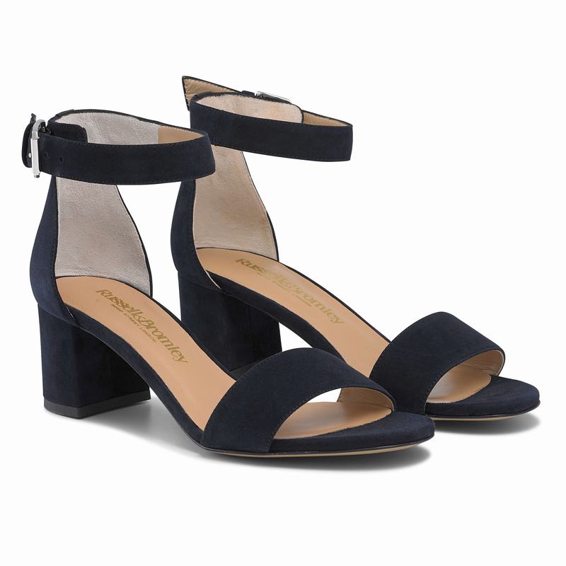 Sandalias de Salto Russell And Bromley Ittakestwo Feminino Azuis | VNA570YH