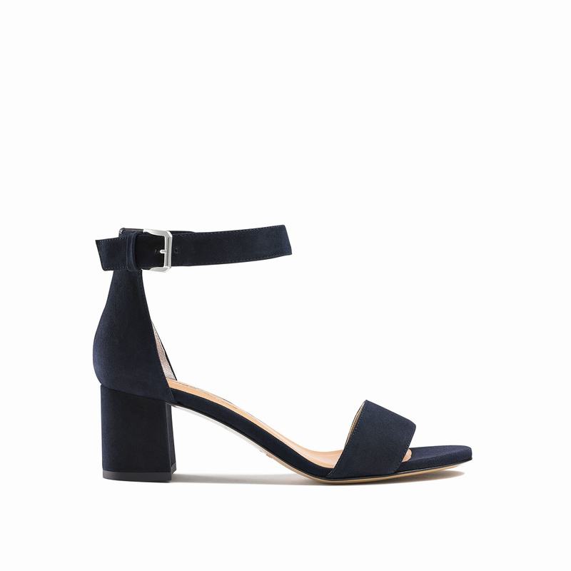 Sandalias de Salto Russell And Bromley Ittakestwo Feminino Azuis | VNA570YH