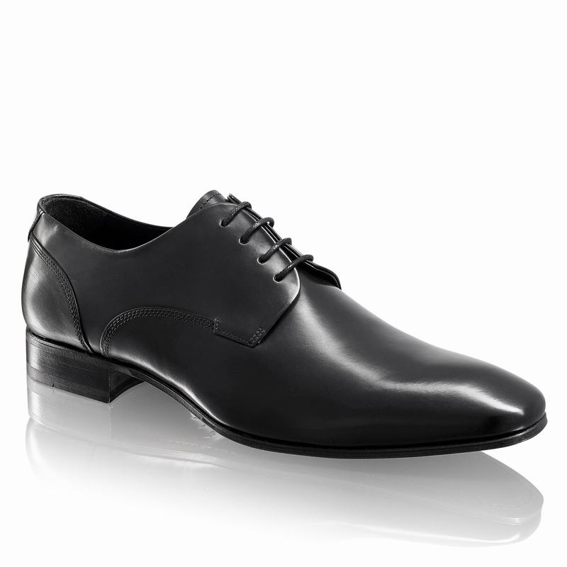 Sapato Derby Russell And Bromley City Masculino Pretas | HFI26100DR