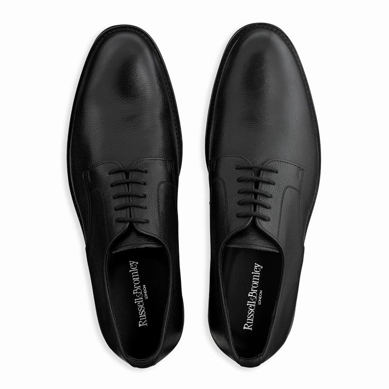 Sapato Derby Russell And Bromley Passport Masculino Pretas | DHP2560QE