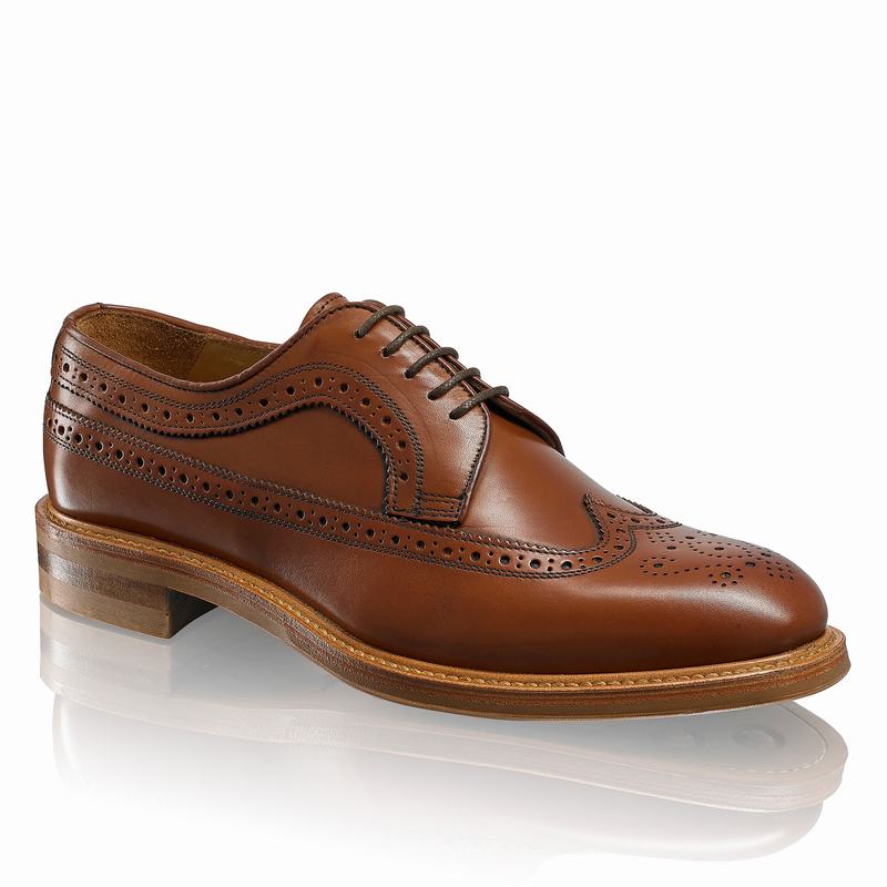 Sapato Derby Russell And Bromley Southport Masculino Marrom | KON9573VO