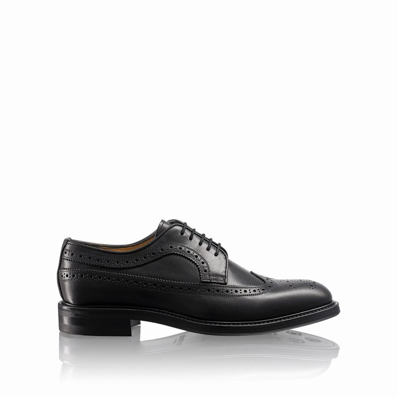 Sapato Derby Russell And Bromley Southport Masculino Pretas | PHL5970WM