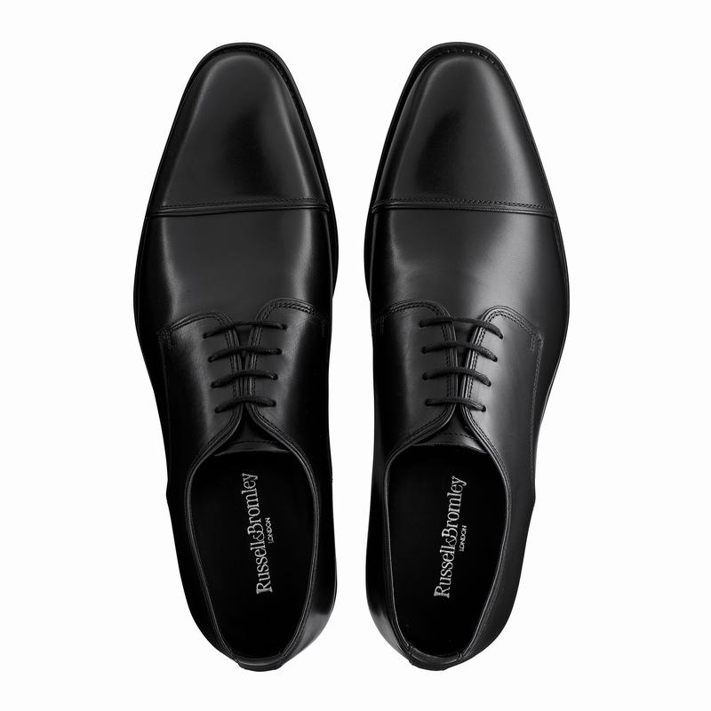 Sapato Derby Russell And Bromley Spectrum Masculino Pretas | MYN8446UN