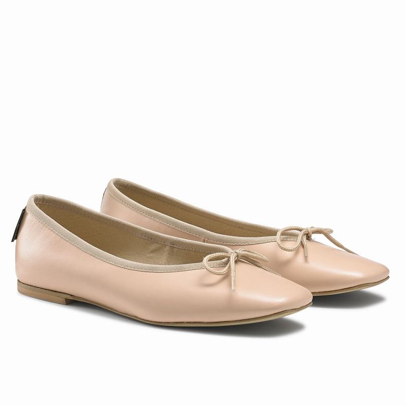 Sapatos De Ballet Russell And Bromley Angelina Feminino Marrom | XLZ9071YX