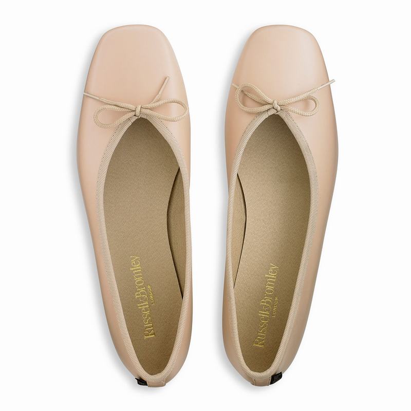 Sapatos De Ballet Russell And Bromley Angelina Feminino Marrom | XLZ9071YX