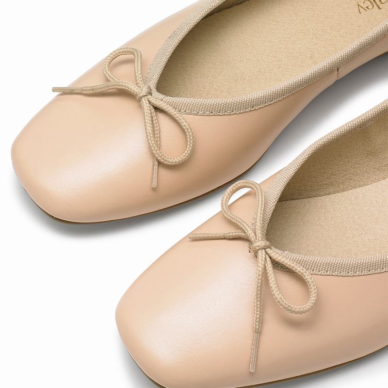 Sapatos De Ballet Russell And Bromley Angelina Feminino Marrom | XLZ9071YX