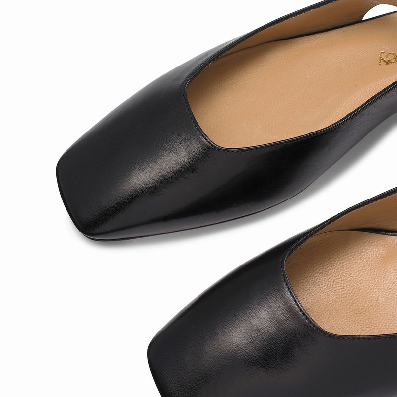 Sapatos De Ballet Russell And Bromley Campaign Feminino Pretas | FTG669GM