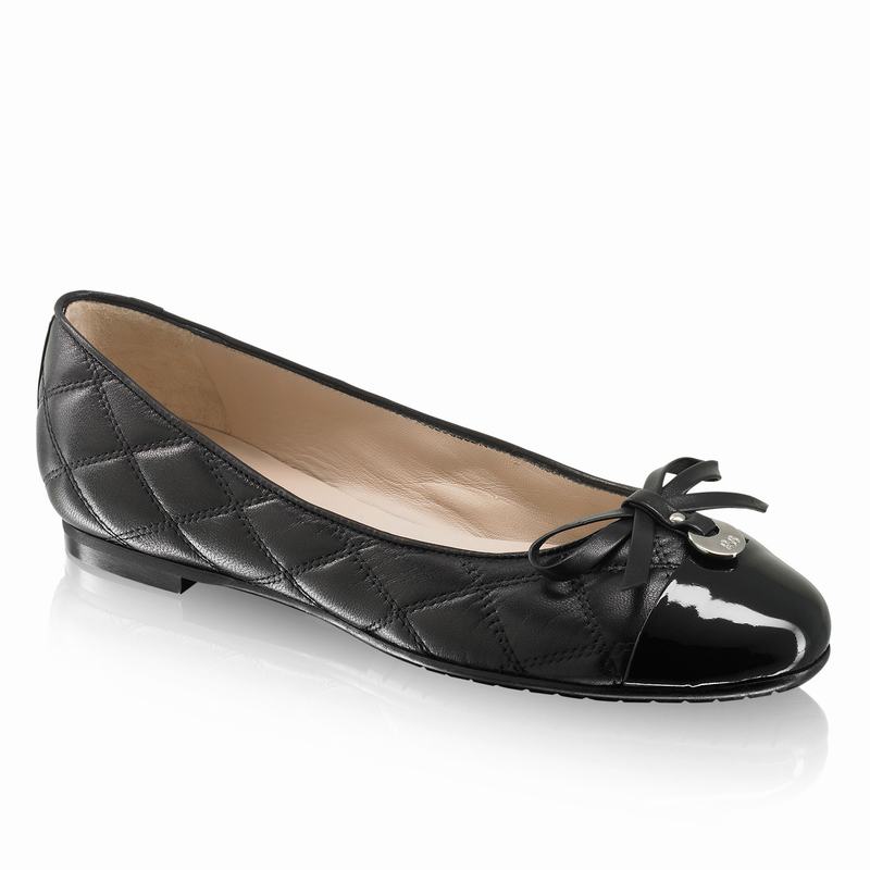 Sapatos De Ballet Russell And Bromley Charming Feminino Pretas | CQO6463DK