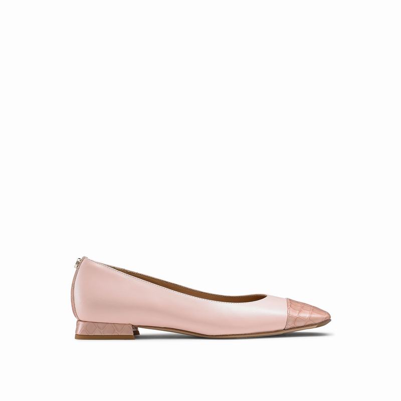 Sapatos De Ballet Russell And Bromley Fondant Feminino Rosa | XVV786IZ