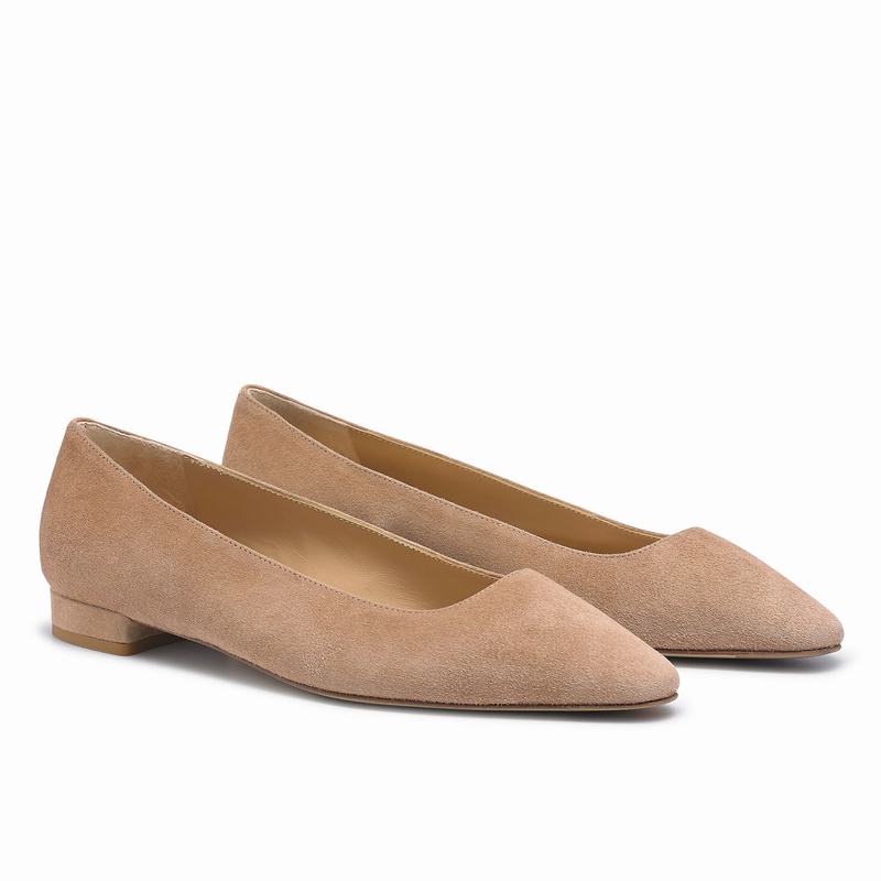 Sapatos De Ballet Russell And Bromley Impression Feminino Marrom | QDI9927XZ