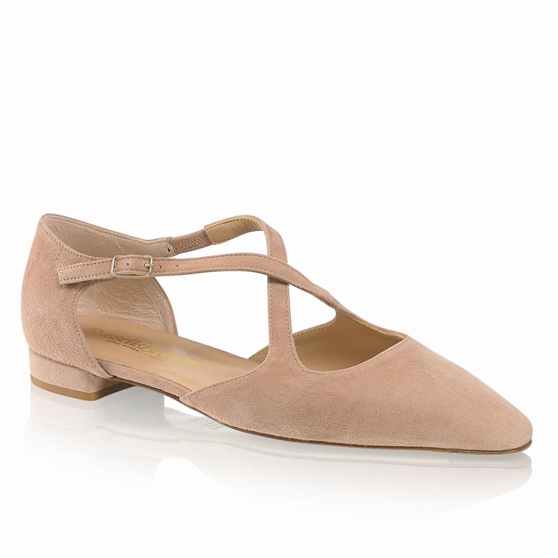 Sapatos De Ballet Russell And Bromley Xpresso Feminino Rosa | NMX1779GS