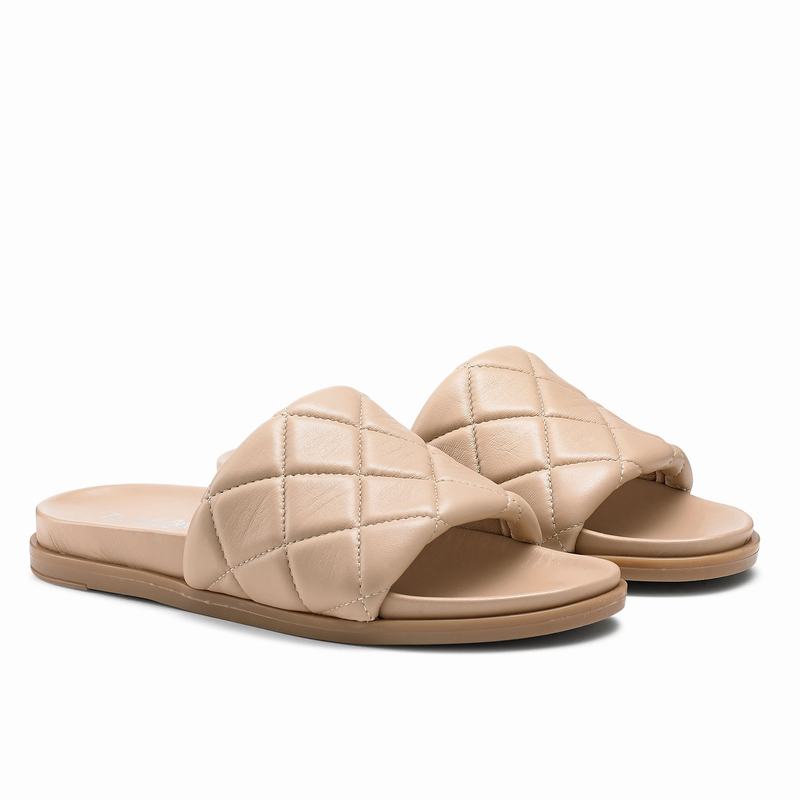 Sapatos Mules Russell And Bromley Quiltsoft Feminino Rosa | NVG5653SB