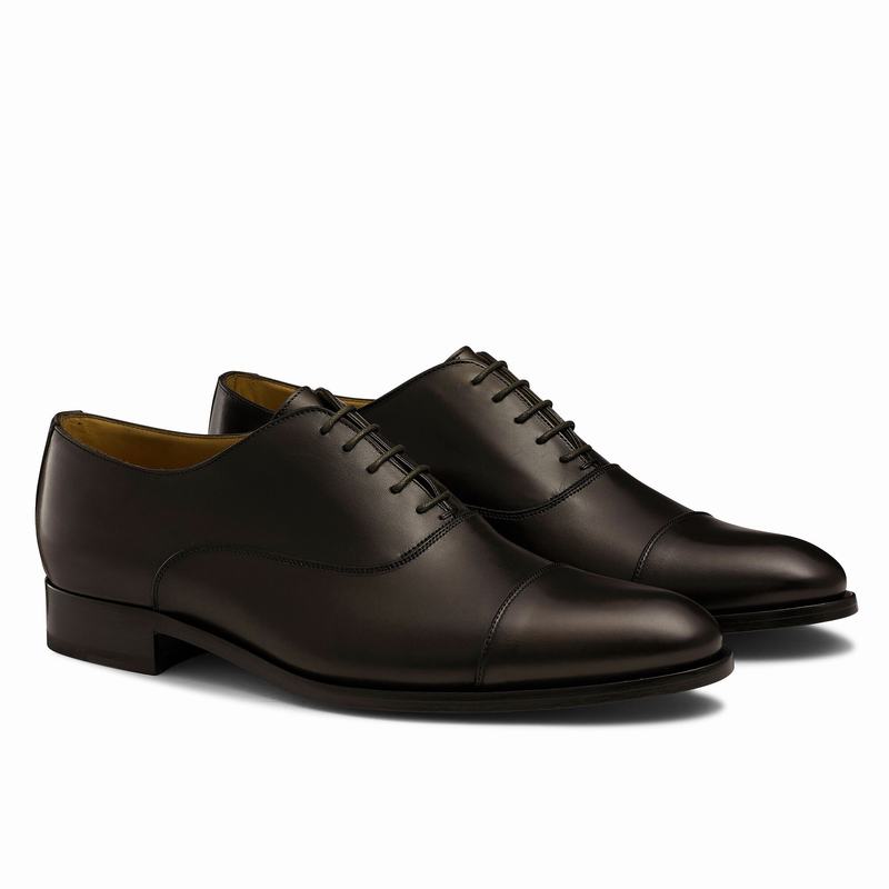 Sapatos Oxford Russell And Bromley Cumulus Masculino Marrom | ZXI3675TN