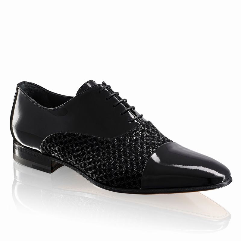 Sapatos Oxford Russell And Bromley Know-how Masculino Pretas | NQK2996XM