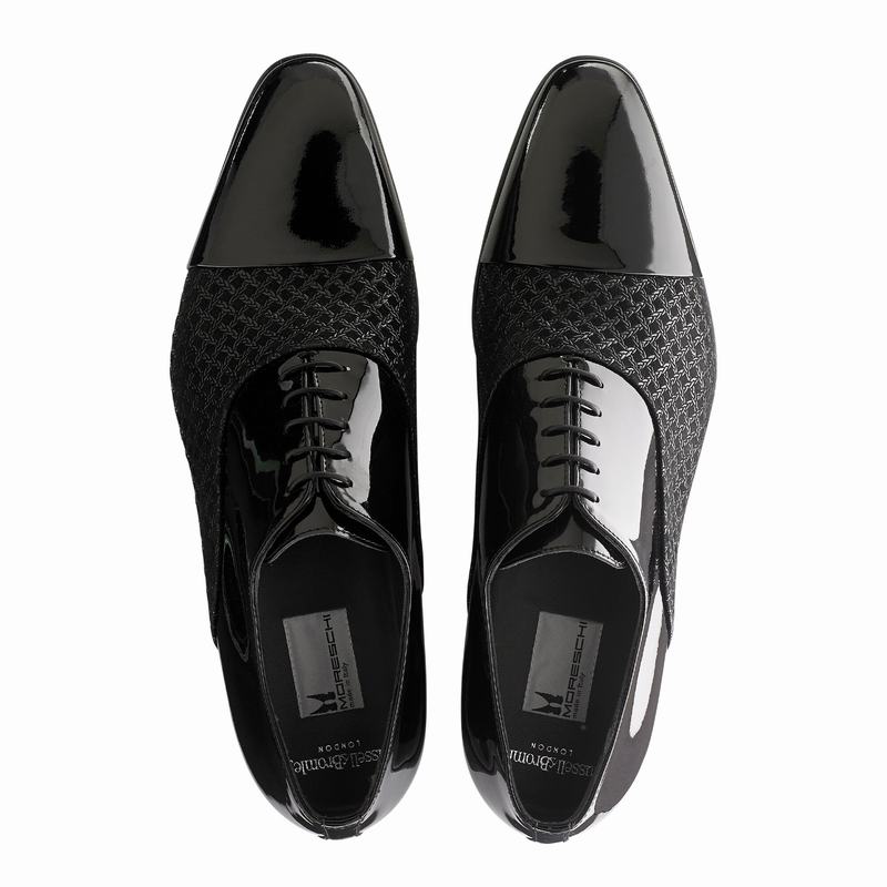 Sapatos Oxford Russell And Bromley Know-how Masculino Pretas | NQK2996XM