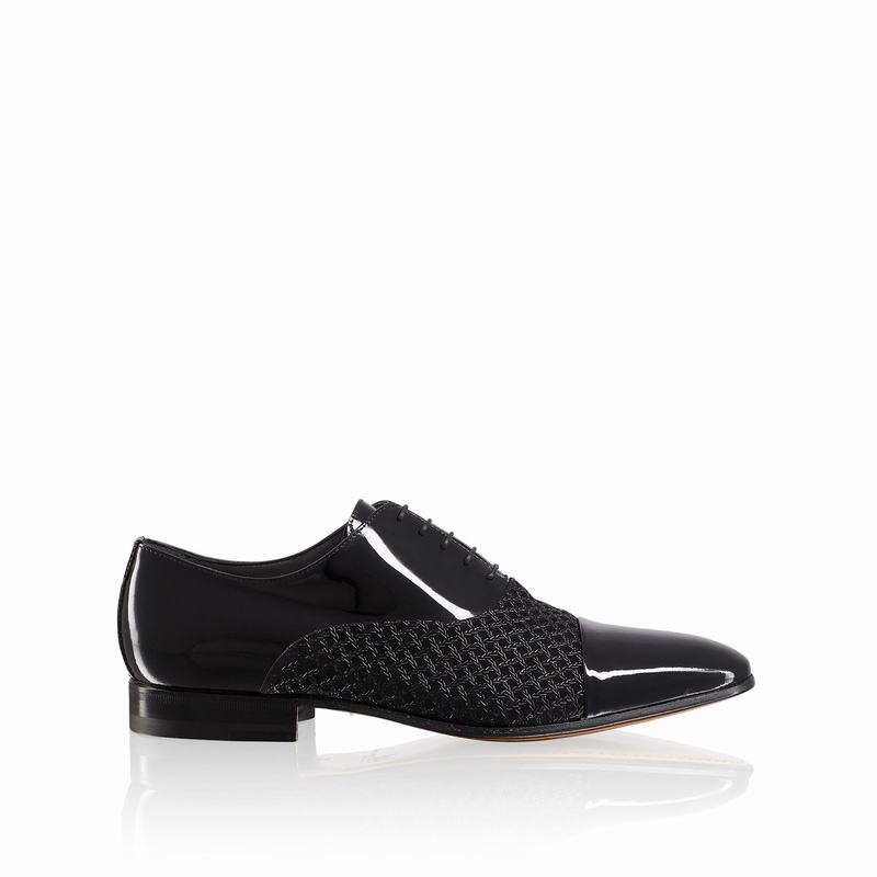 Sapatos Oxford Russell And Bromley Know-how Masculino Pretas | NQK2996XM