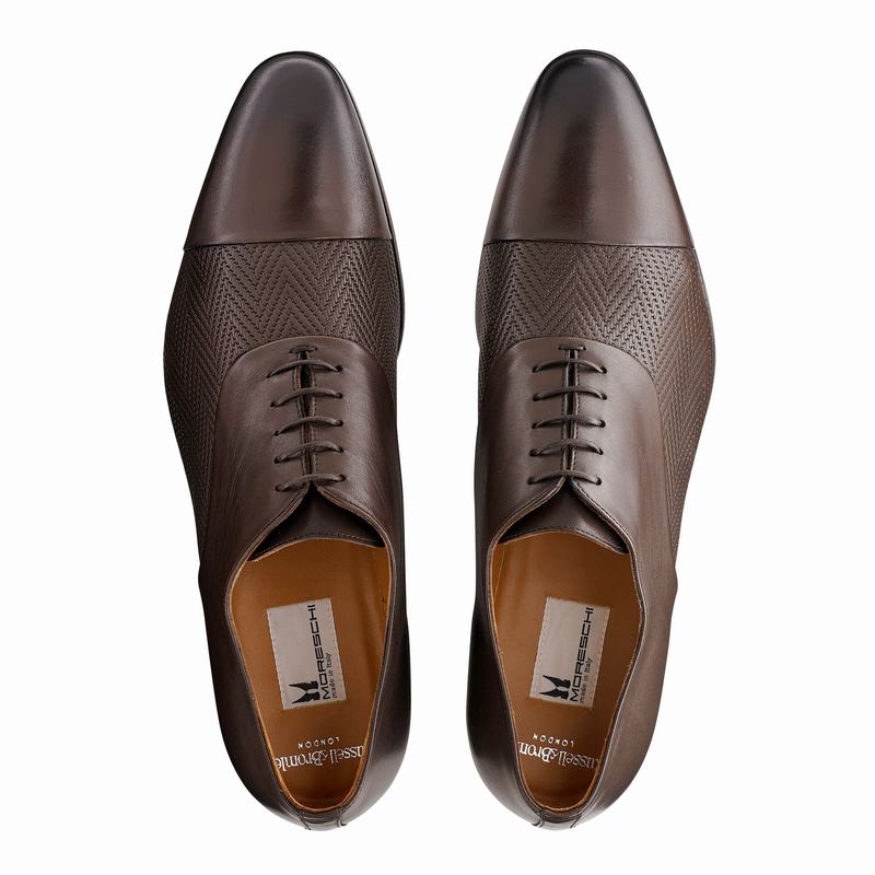 Sapatos Oxford Russell And Bromley Know How Masculino Marrom | PQW9253TS