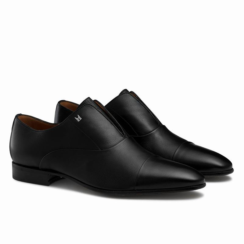 Sapatos Oxford Russell And Bromley Knowledge Masculino Pretas | ACX2460QI