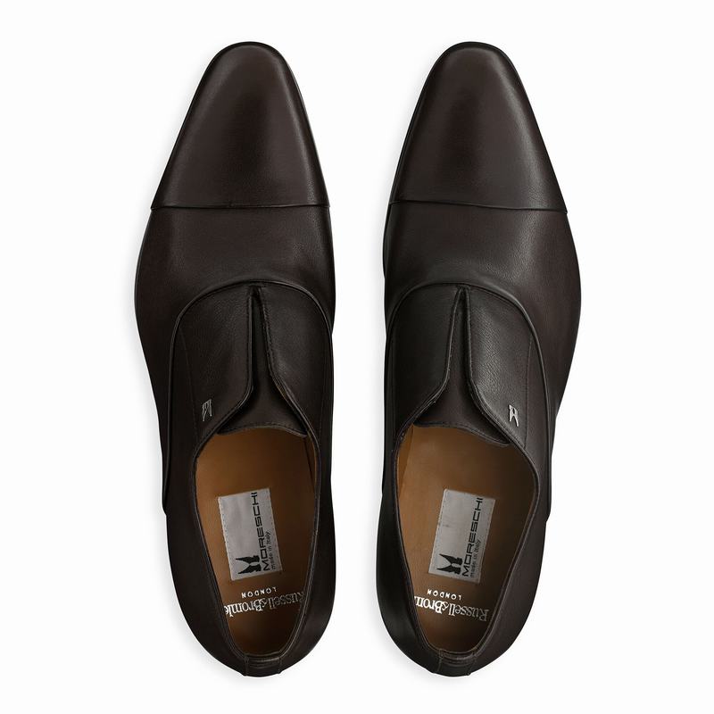 Sapatos Oxford Russell And Bromley Knowledge Masculino Marrom | ASQ2320TU