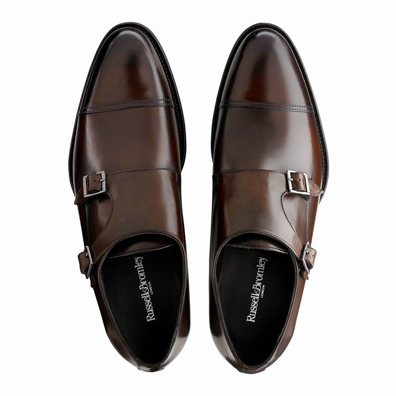 Sapatos de Amarrar Russell And Bromley Birch Masculino Marrom | BQN1367NF