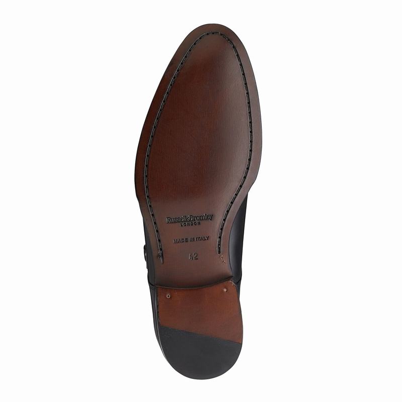 Sapatos de Amarrar Russell And Bromley Birch Masculino Pretas | XAM9837TE