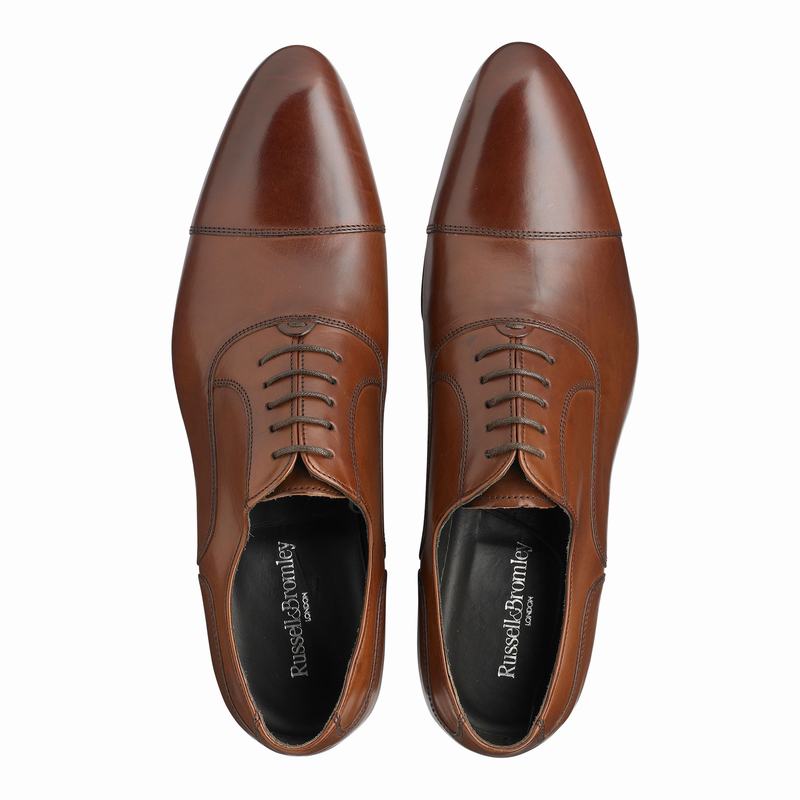 Sapatos de Amarrar Russell And Bromley Chelsea Masculino Marrom | ZFX837IY