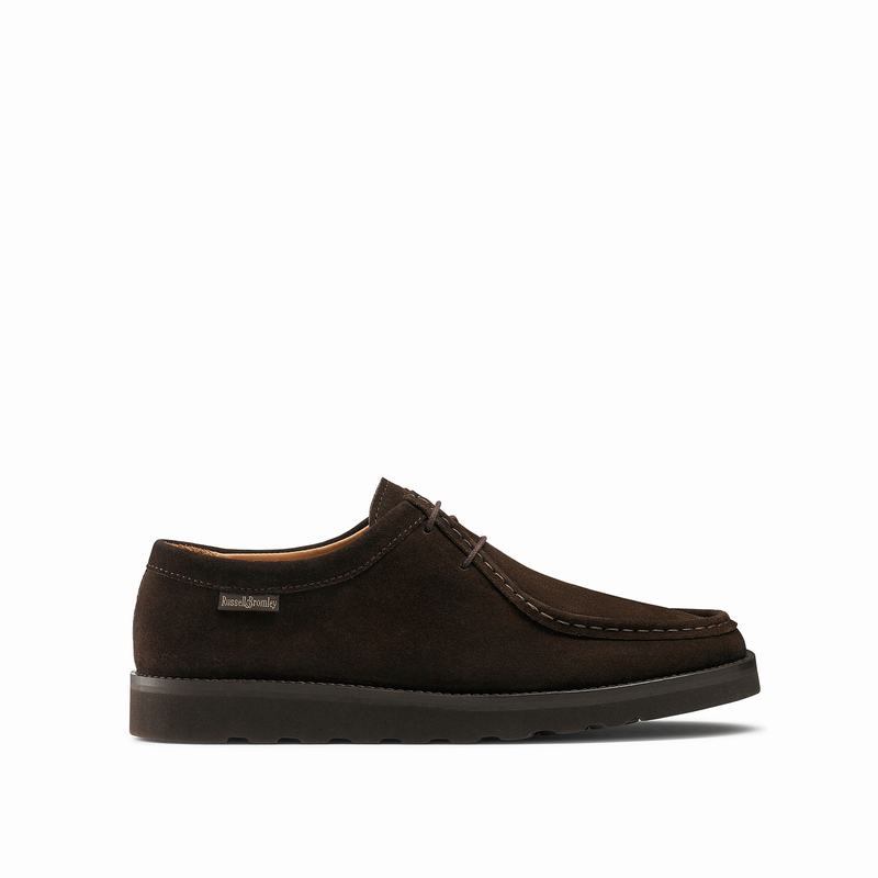 Sapatos de Amarrar Russell And Bromley Ontario Lo Masculino Marrom | YKR2751VU